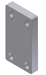 Adapter Plate - From Superchuck Model B with 1.75