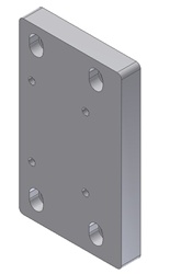 Adapter Plate - From Superchuck Model BH with 1.75
