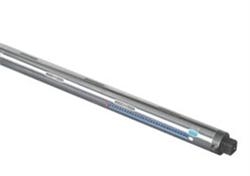3" dia. x 43" long Aluminum Body x 47" Overall Length, Lug Type Air Shaft with 1.25" Square Ends