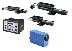 Electric Edge Guide Controller (LPC99A), Actuator (KC80) and Optical Line Position Sensor (LS99N)