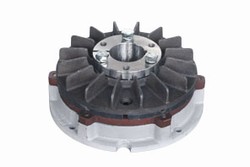 NAB-10T-006: Air Brake, 72 ft-lbs (864 in-lbs), 6" diameter friction surface with 1.125" Bore and 1/4" keyway