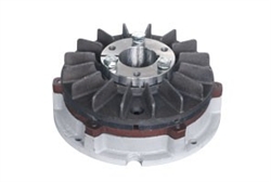 NAB-10T-001: Air Brake, 72 ft-lbs (864 in-lbs), 6" diameter friction surface with 28mm Bore and 8mm keyway